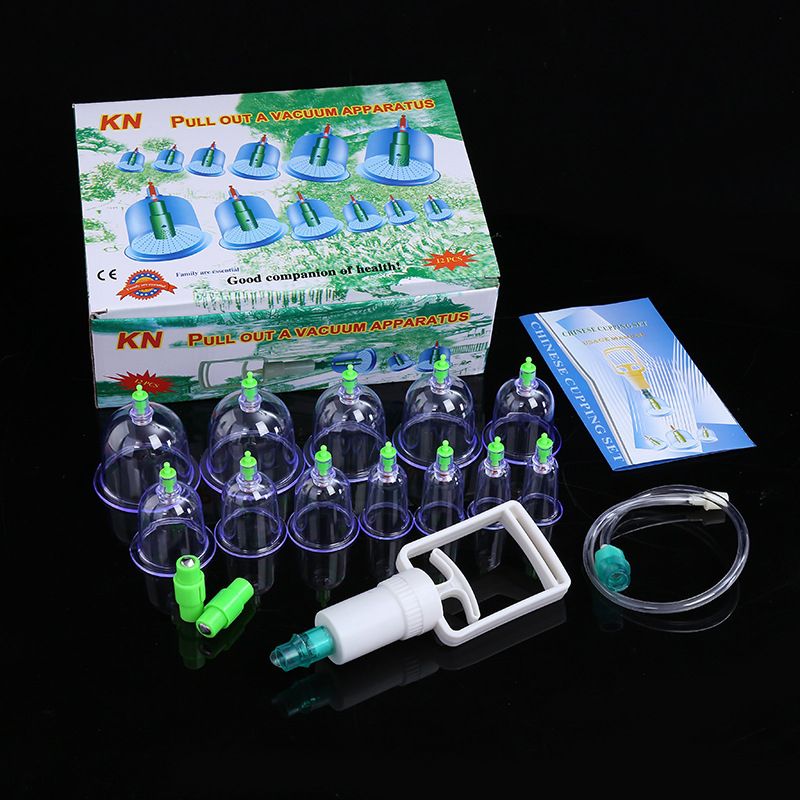 Cupping Chinese Health Suction Therapy & Care Enhancement Lifting Tool Device Vacuum Buttocks Medicine Breast Pump Suction