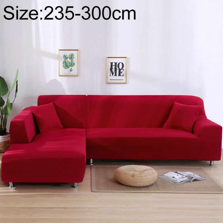 Sofa All-inclusive Universal Set Sofa Full Cover Add One Piece Of  Pillow Case Four Seater(235-300cm)