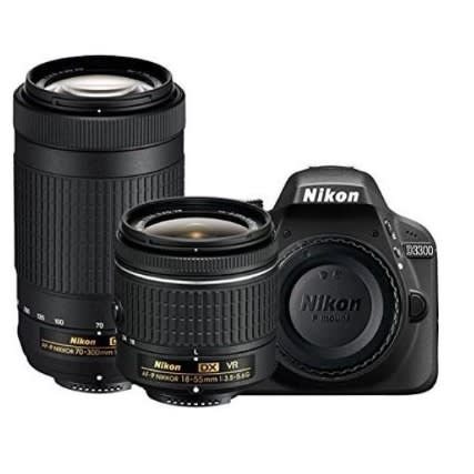 D3300 Dslr Camera With 18-55mm & 70-300mm Lens