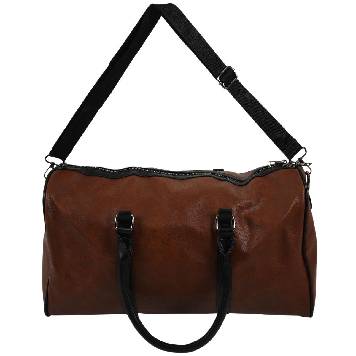 Men Gym Sport Travel Bag Pu Outdoor Travel Bag Women Fitness Crossbody Shoulder Bags Large Capacity Leather Luggage Storage Bag