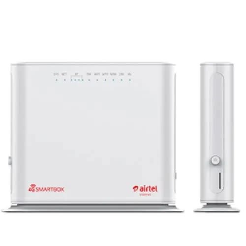 Airtel 4g Lte Smartbox Portable Router With 120GB Data Sim