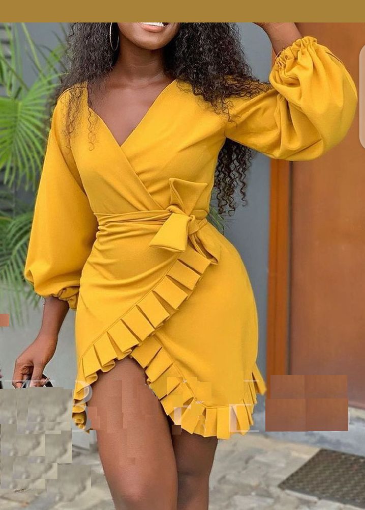 V . Shape Ladies Rap Gown