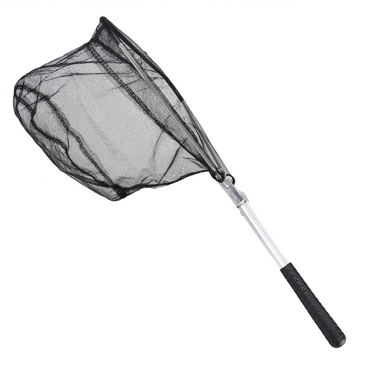 Folding Fish Landing Net Collapsible Triangular Fly Fishing