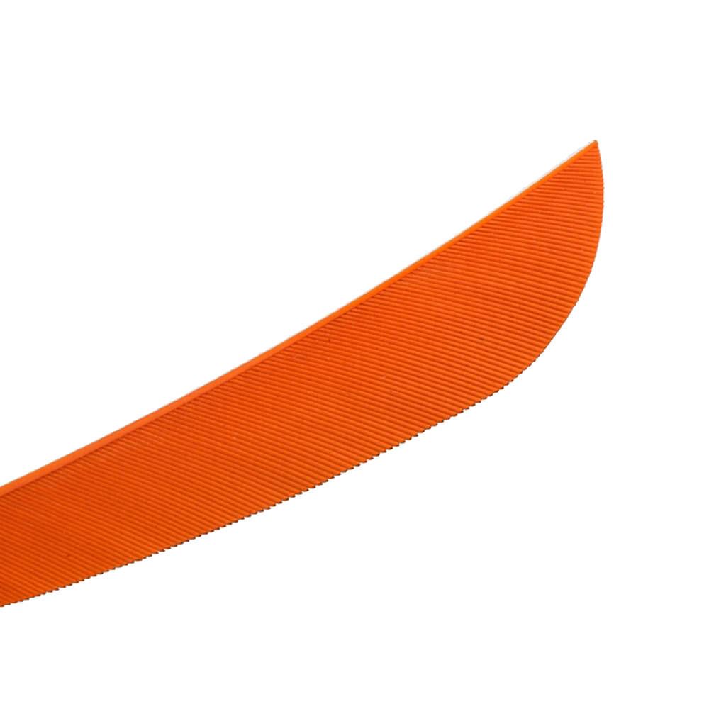 12pcs 3inch Archery Arrow Turkey Feathers Fletchings Vanes Orange