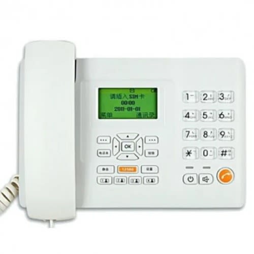 Land-line Table Phone With Voice Clarity - F501