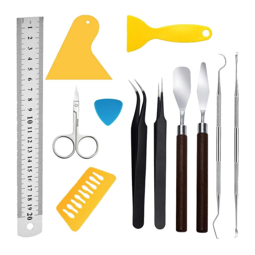 12Pcs Craft Vinyl Weeding Tools Craft Set Basic Vinyl Tool