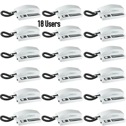 Wireless Corded Intercom Phone -18 Units
