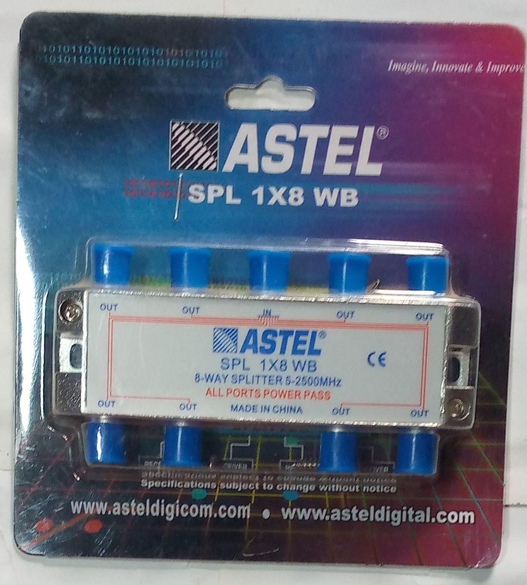 8 EIGHT WAYS SIGNAL SPLITTER