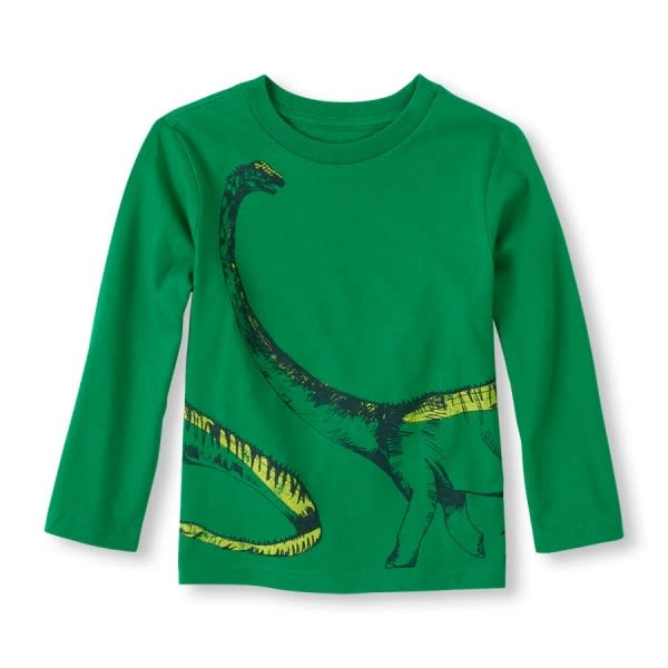 Longsleeve Dinosaur Graphic Tee