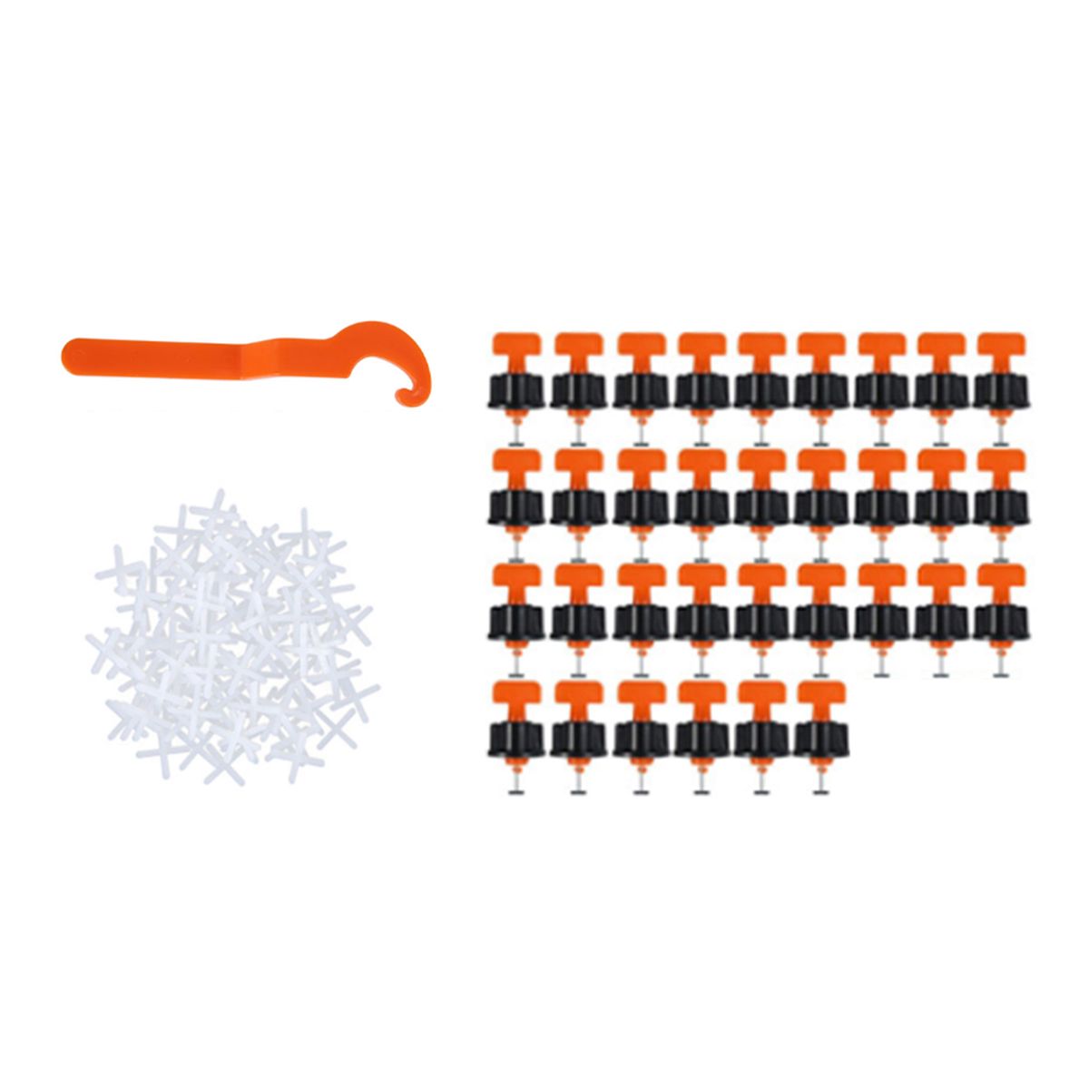 100Pcs/Set Ceramic Tile Leveling System Tools Level Tile