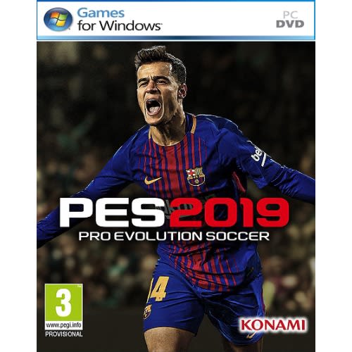 Pro Evolution Soccer 2019 PES 19 PC Game DVD Disks + Free Gift