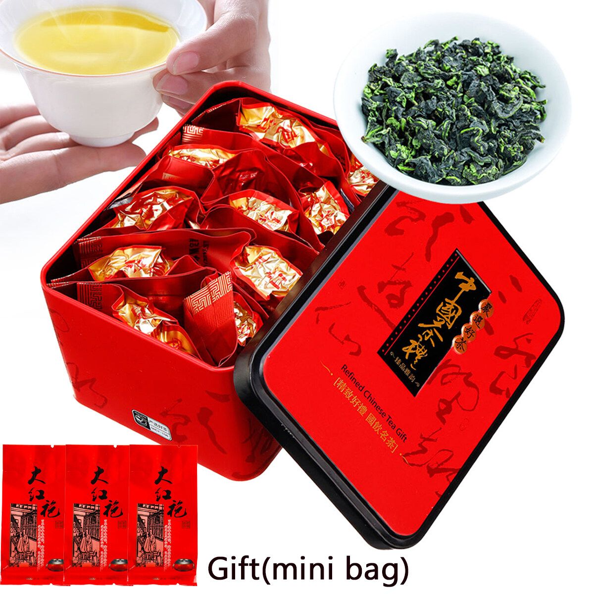 Black Oolong Tikuanyin Lose Weight Organic Green Tie Guan Yin Tea 8g X 10 Bags