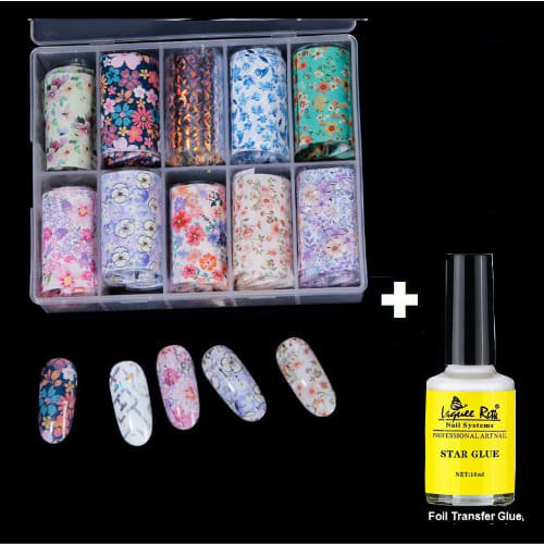 Wl-09 Nail Designer Beauty Foil