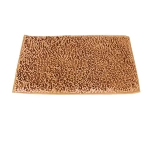 Large Size Bathroom/living Room Non-slip Thick Absorbent Doormat - Brown