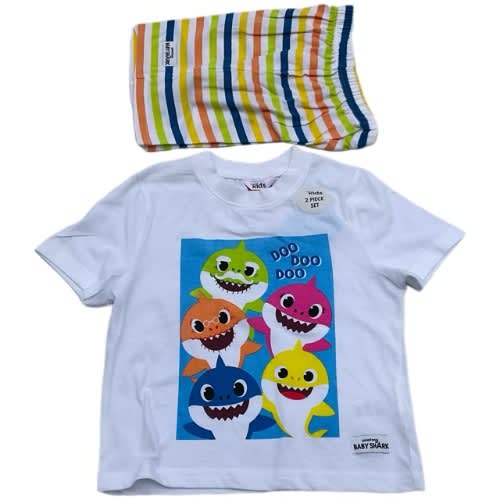 2 Pcs Boys Shark Do Do Do