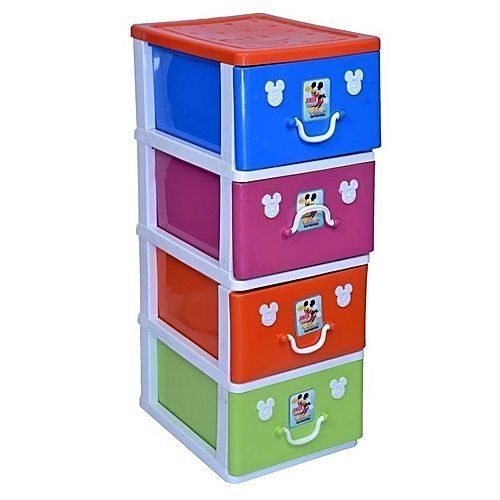 Four Layers Multi Color Wardrobe