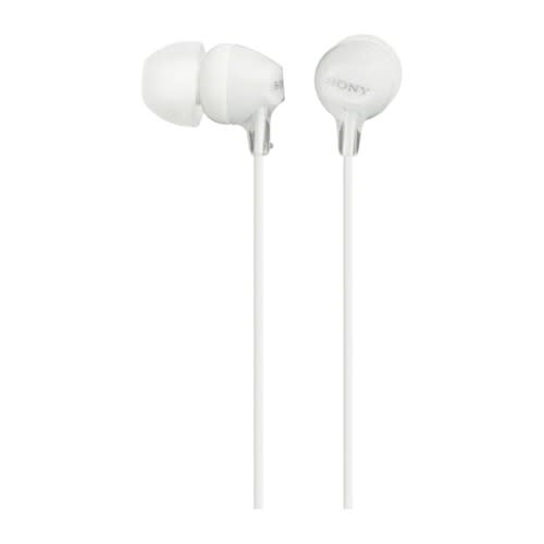 Mdrex15ap In-ear Earbud Headphones With Mic - White