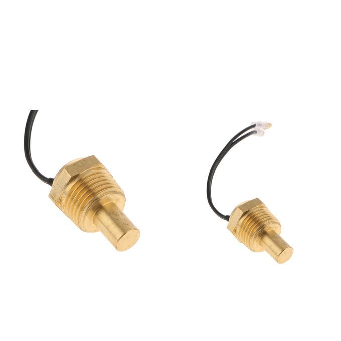 2 X DC12V24V Car Water Temp Gauge Meter 21mm Head Plug Sensor With 2