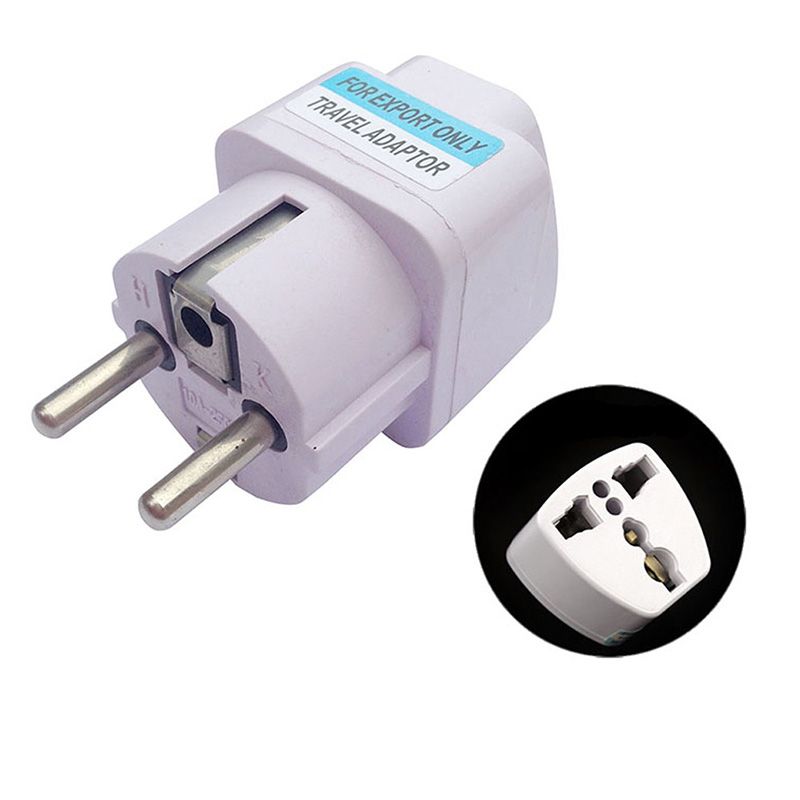 Universal German Standard Plug Socket Adapter Converter Prac