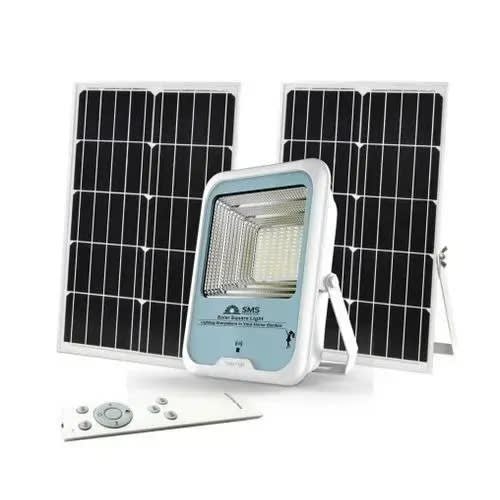 Security Solar Flood Light - Double Panel - 200w