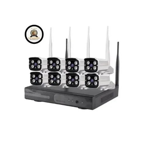 Gz Sony Wireless 8 Channels Nvr And 8 Cctv Camera Kit
