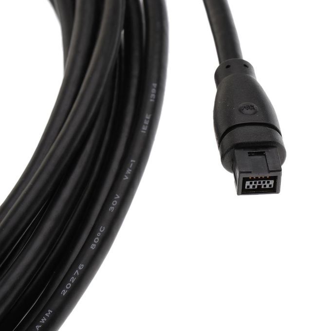 5M Hi-Speed Firewire 800 IEEE 1394b Cable 9-Pin Male To 9-Pin Male 5m