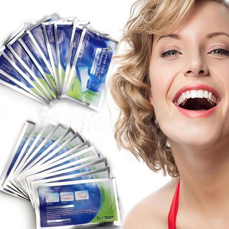 ZZSHINY 28pcs BOX Teeth Whitening Strips Professional Tooth Bleaching Whiter  Strips For Dropshipping