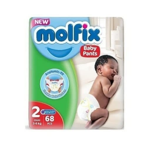 Baby Pants Size 2 - 68pcs