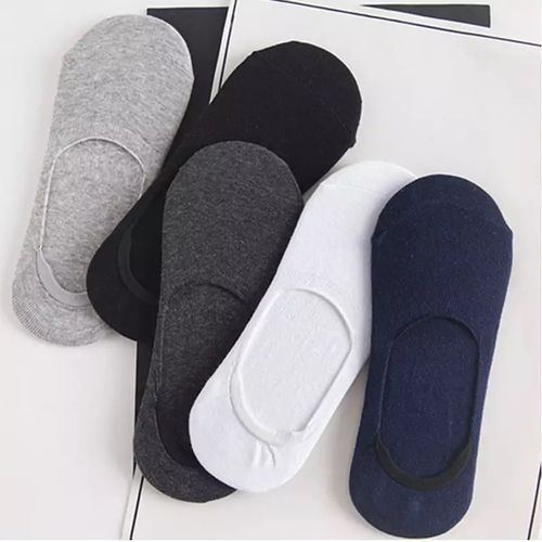 5Pairs Sneakers Loafers Fashion Invisible Socks