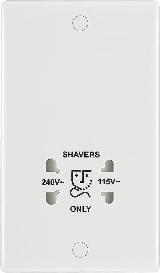 Nexus Shaver Socket 115/240v Dual Voltage