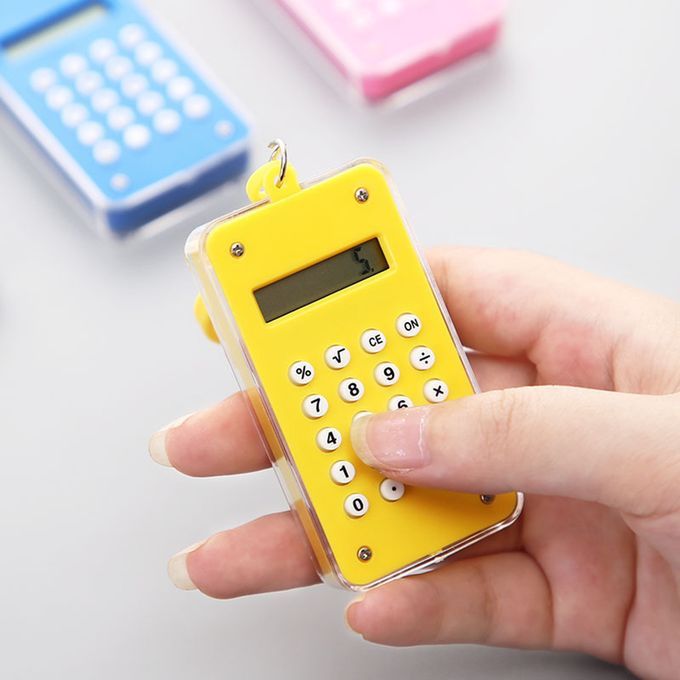 Mini Cute Calculator With 8 Digits Display Portable Pocket