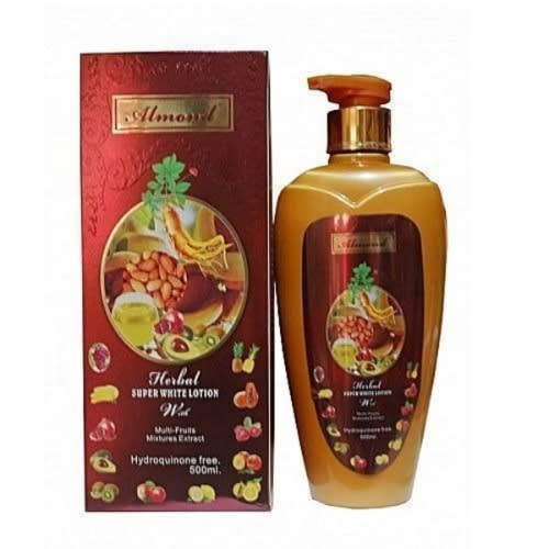 Almond Herbal Super White Lotion - 500ml