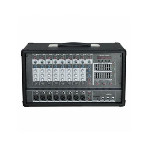 Universal Professional 8 Channels Mixer Amplifier - 8600USB