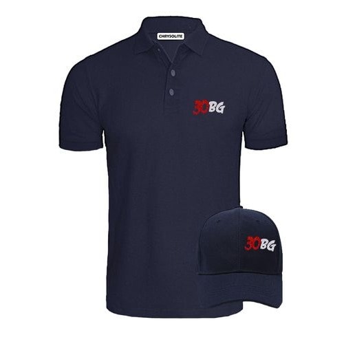 30 Billion Gang Polo & Cap Bundle  - Black, Black