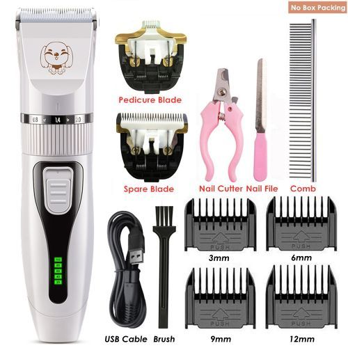 Electrical Pet Clipper Professional Grooming Kit Rechargeable Pet Cat Dog Hair Trimmer  Set Animals