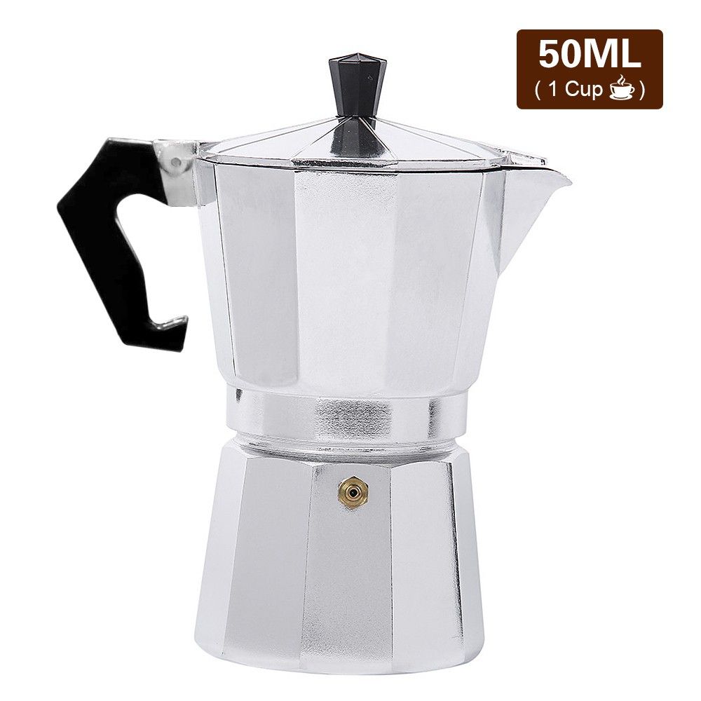 50/150/300/450/600ML Aluminium Percolator Coffee Maker Pot