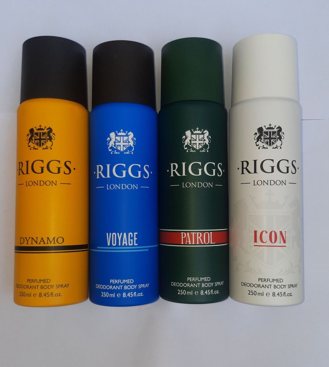 Riggs Long Lasting Deodorant Body Spray 4pcs