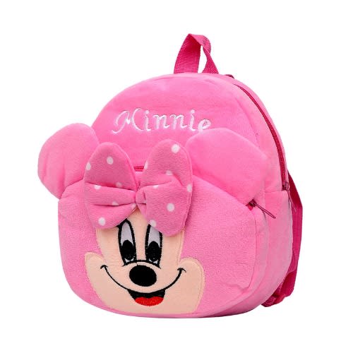 Kids Minnie Cartoon Character Bag For 1-3 Years - Pink