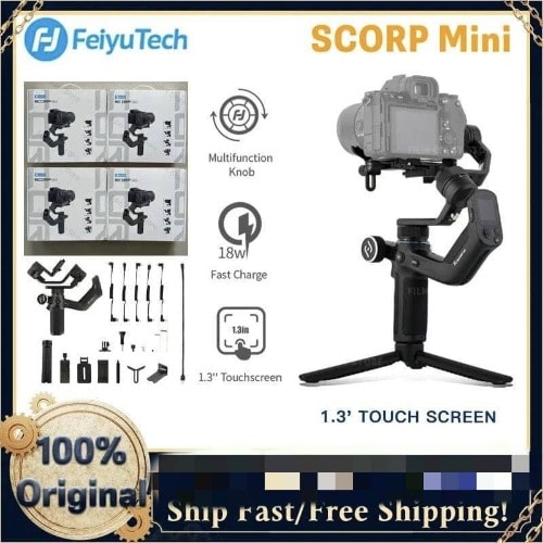 Feiyu SCORP Mini 3-axis Camera Handheld Stabilizer