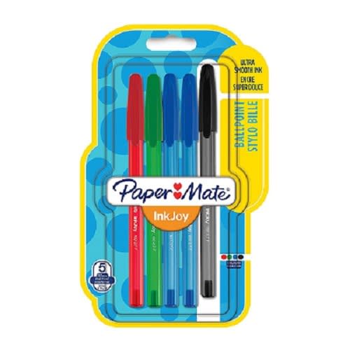Papermate Inkjoy - Assorted Colours (pack Of 5)