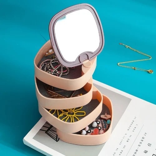 360 Degree Jewelry Box - 4-layers