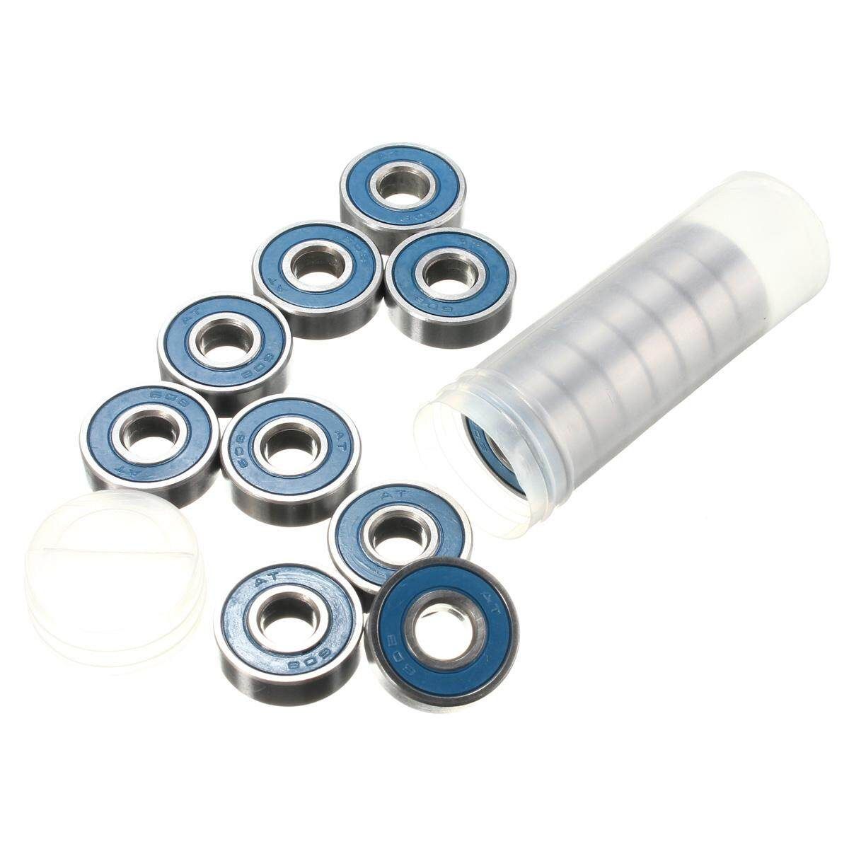 16X Frictionless ABEC 9 Skateboard Roller Skate Wheel Scooter Spare Bearings Set