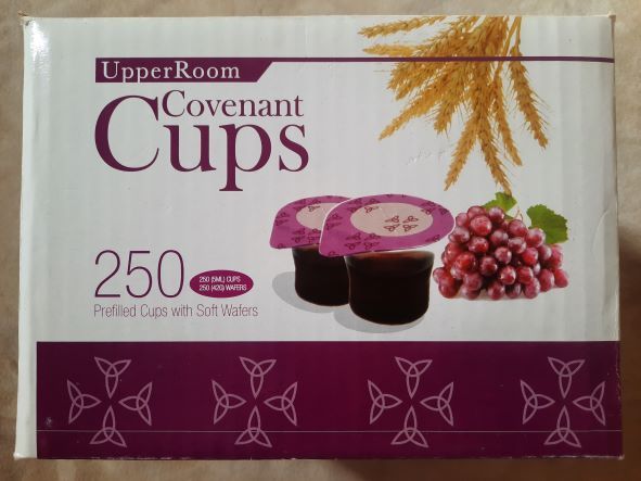 Covenant Cups Communion Bread And Wine