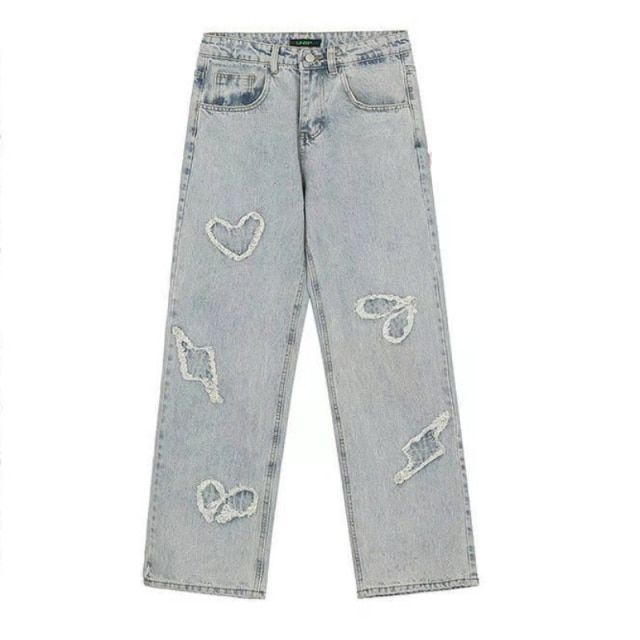 European And American Style Retro Y2k Streetwear Love Niche Design Explosive