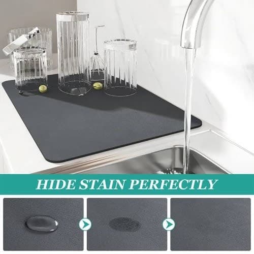 Diatomic Dish Drying Mat - 40x30cm