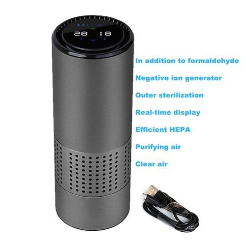 Gesture Sensing Car Air Purifier Negative Ion