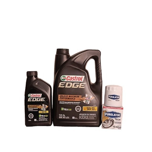 Edge Sae 5w-30 Advanced Full Synthetic Motor Oil 6 Liters + Purolator Oil Filter