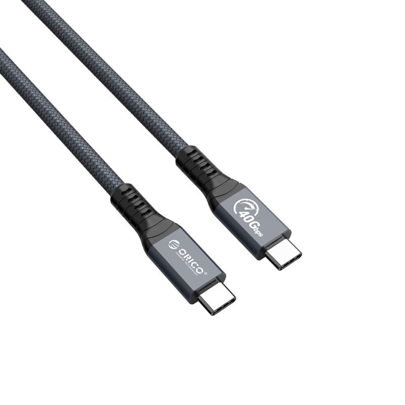 40Gbps Thunderbolt 4 USB-C / Tpye-C Data Cable, Cable Length:30cm(Grey)