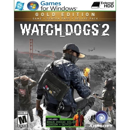 Watch Dogs 2 Gold Edition Pc Game + Flash Drive + Free Gift