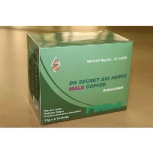 Dr Secret Bio Herbs Male Coffee - 6 Sachets